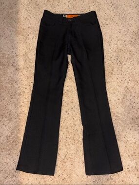 Vintage Silver Tab Levi’s Black Made in USA Flare Trousers Size 7